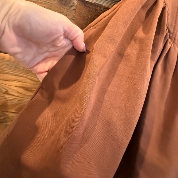 STAUD Brown Corset Mini Dress NWOT - Picture 12 of 16